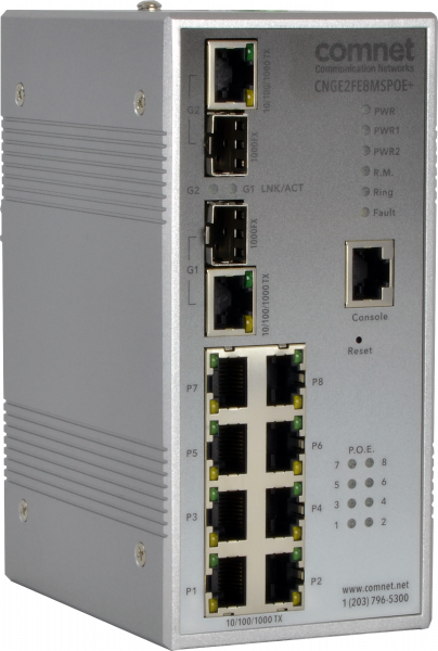MAN SW 2- 1GBPS 8 100MBPS POE+ (30W)