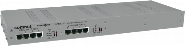 8CH ETH OVER UTP WITH PASS-THRU POE