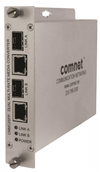 100/1000FX MULTIRATE DUAL MC (SFP REQ)