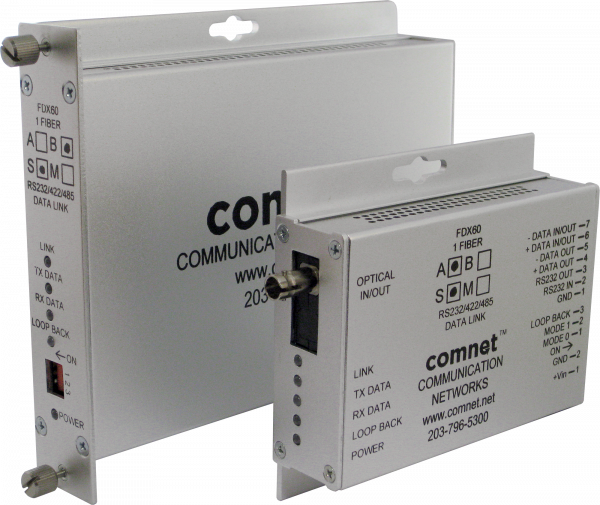 UNIVERSAL 232/422/485 DATA 2 FIBER, SM