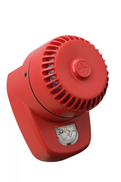 ROLP-LX-R Sounder beacon,wall,red