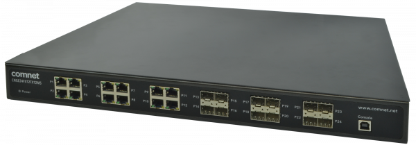 MAN SW 24x1GBPS 12xTX POE 12xSFP INT PSU