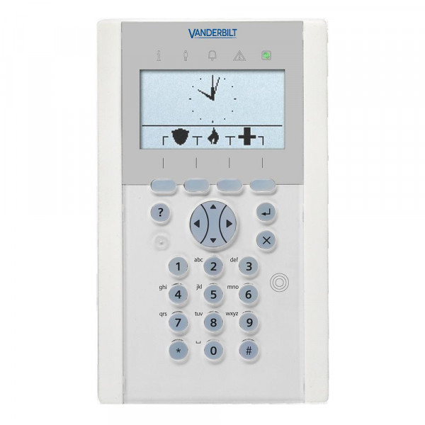 SPCK623.100 Comfort Keypad w. Audio/CR