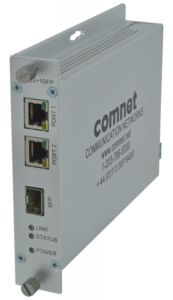2CH 100/1000FX MULTIRATE MC SFP REQUIRED