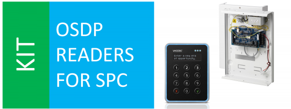 SPCP432 + VR40S-MF + SPC OSDP CONVERTER