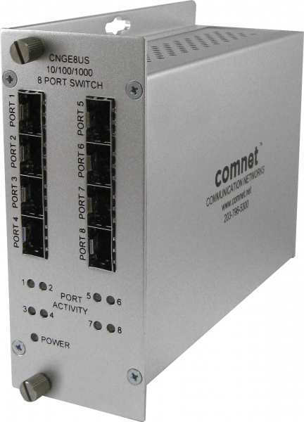10/100/1000 8 PORT SWITCH 8 PORT SFP