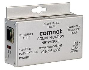 LOCAL 1CH ETH OVER COAX W/PASS-THRU POE+