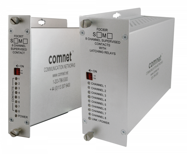 8CH SUPERVISED CC RX NON-LATCHING, 1F MM