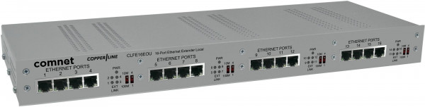 16CH ETH OVER UTP WITH PASS-THRU POE