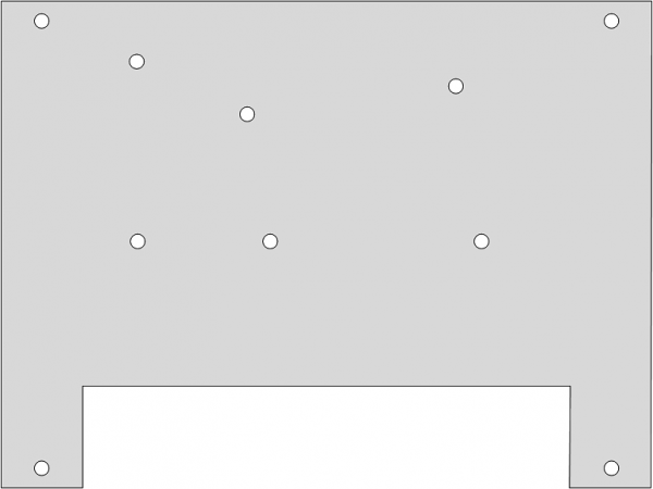 APIO-02 Mounting Plate (10pcs)
