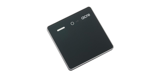 AQ40 Blk OSDP Square Rdr