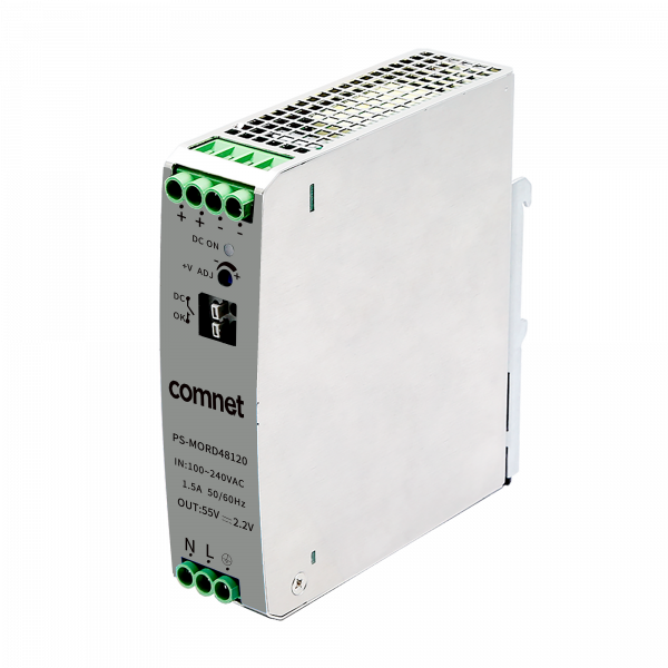 DIN RAIL HIGH TEMP POWER SUP 48Vdc 120W