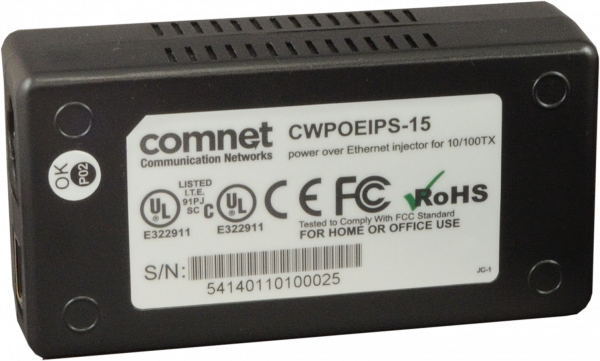 POE MIDSPAN INJ 802.3AF 100-240VAC INPUT