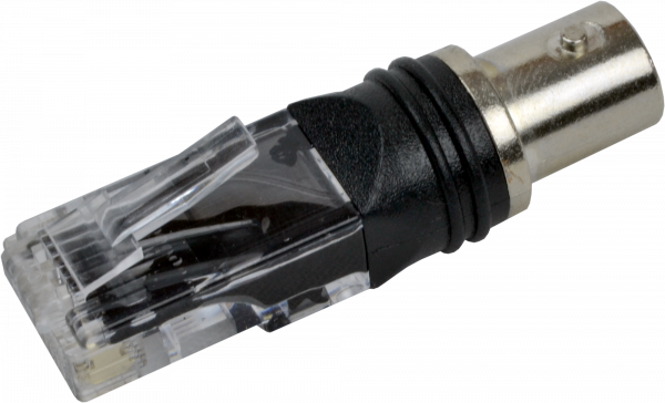 RJ45 PLUG TO COAX BNC FOR CL-SFP