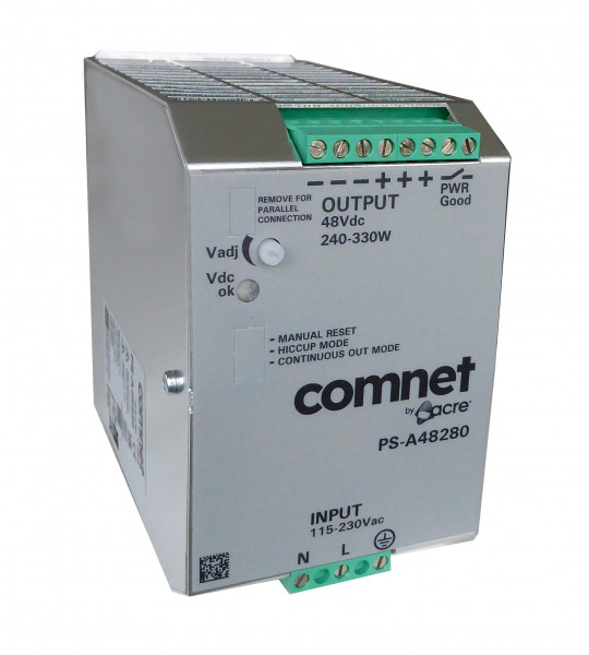 48VDC 280W Din Rail Industrial Grade PSU