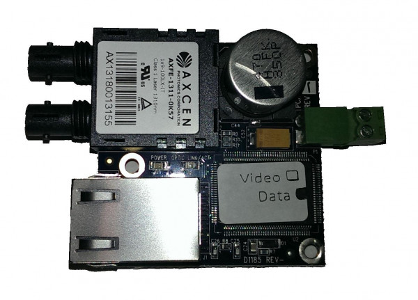 PCB MC,100 MBPS MM, ST, 2F, AC/DC